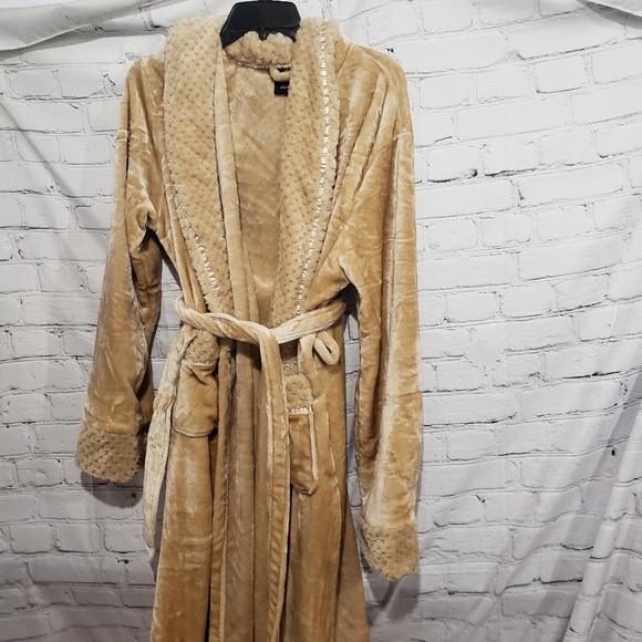 LOTUS LINEN Women Soft Plush Robes Luxury Fluffy Robe M/L - Picture 5 of 7